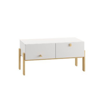 Children's Module I with 2-Drawers Cube white - Pinio