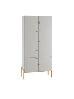 Modulo II con 2 Antine Cube Bianco - Pinio