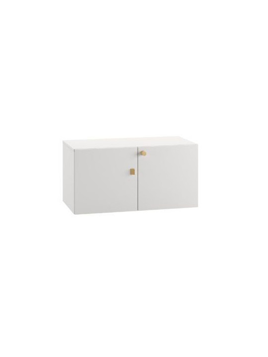 Children's Module II with 2-Doors Cube white - Pinio