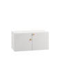 Modulo II con 2 Antine Cube Bianco - Pinio