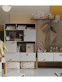 Children's Dresser Cube White - Pinio