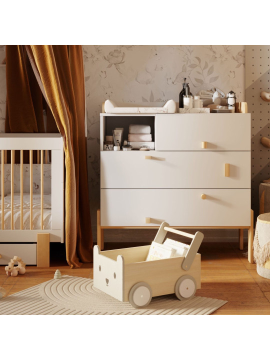 Children's Changing Table Cube - Pinio