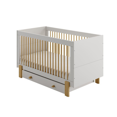 Drawer for Cube 140x70 Cot Bed Light Grey - Pinio