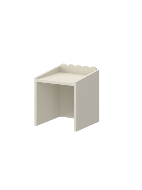 Sedia Montessoriana per Bambini Book Nook Crema - BellAmy