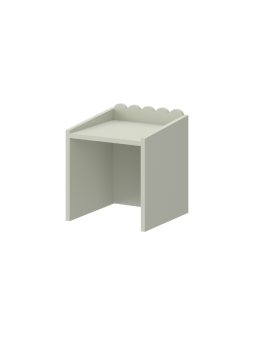 Set Scrivania + Sedie Montessoriane Book Nook Verde - BellAmy