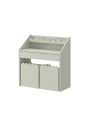 Set Scrivania + Sedie Montessoriane Book Nook Verde - BellAmy