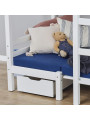 Children's Drawer on Wheels for Jumbo Bed - Hoppekids