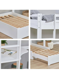 Letto con Modulo Lounge e Piano Tavolo Eco Dream Mega - Hoppekids