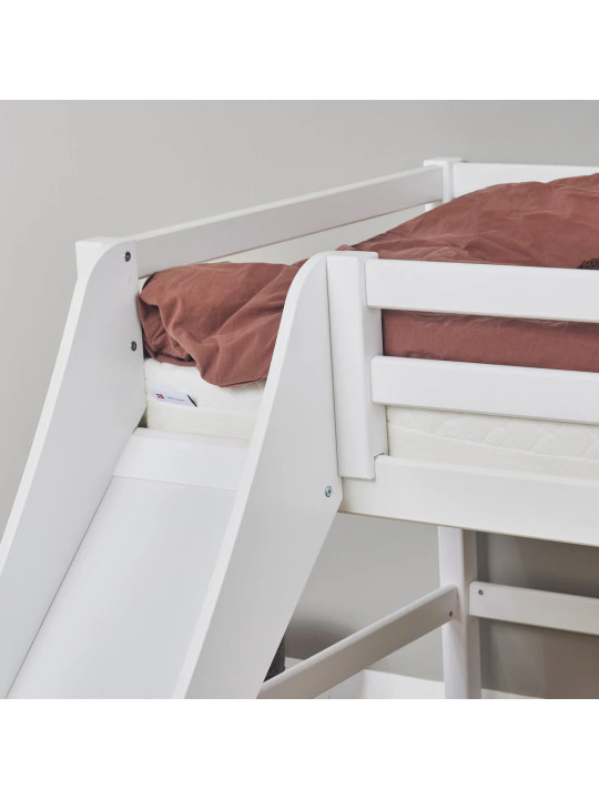 Children's Eco Dream Mid Sleeper Bed with Slide - Hoppekids