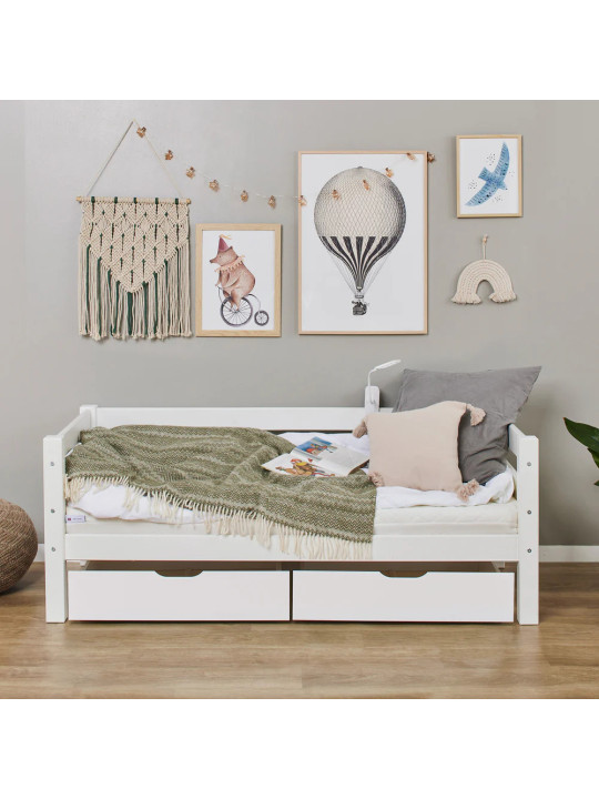 Children's Eco Dream Toddler Bed with Drawers - Hoppekids
