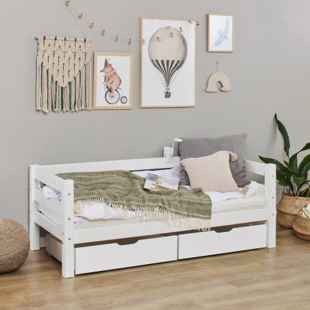 Children's Eco Dream Toddler Bed with Drawers - Hoppekids