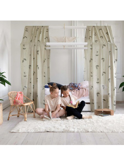 Letto Casetta per Bambini Eco Dream in Legno Bianco - Hoppekids