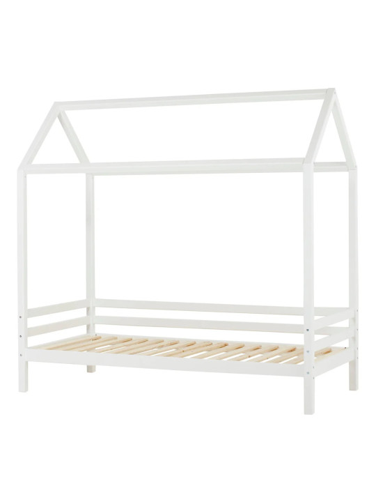 Letto Casetta per Bambini Eco Dream in Legno Bianco - Hoppekids