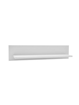 Wall Shelf in White MDF for Children and Kids Bedroom with Modern Design