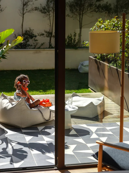 Pouf Quadrato da Esterno Outdoor per Bambini - Wigiwama