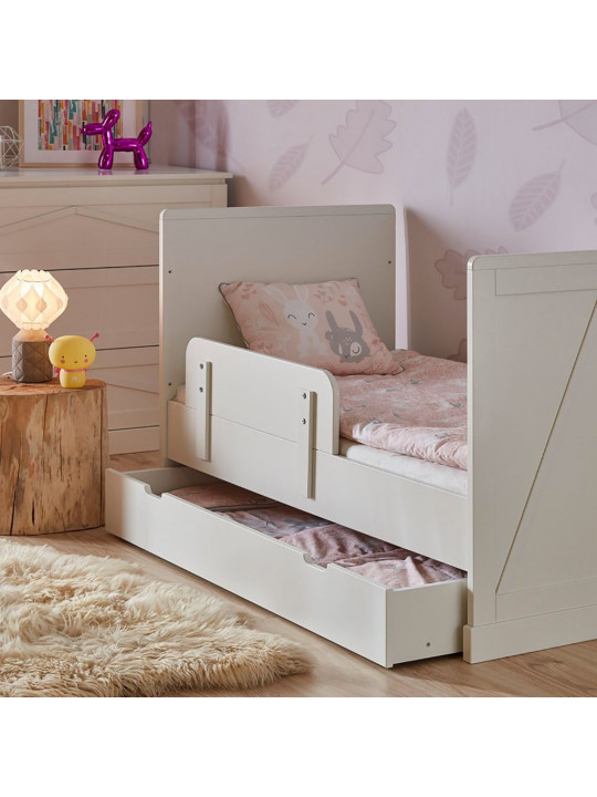 Barriera anticaduta per Lettino Collezione Marie 90x200 o 70x140 in MDF bianco
