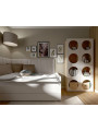 Children's Wide Bookcase with Front Arrangement 7 Reli - VOX