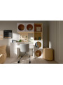 Children's Narrow Bookcase with Front Arrangement 6 Reli - VOX