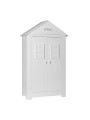 Children's bedroom 2-Door Wardrobe in white MDF inspired by French beaches - Marsylia Collection