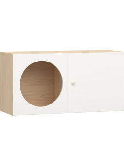 Children's Wide Wall Shelf with Front Arrangement 2 Reli - VOX