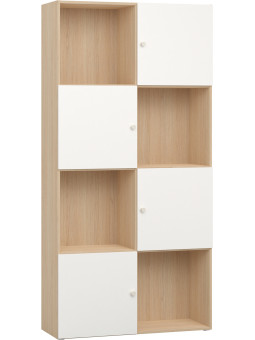 Children's Wide Bookcase with Front Arrangement Reli 2 - VOX