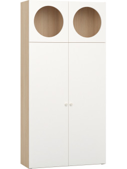 Children's Wide Bookcase with Front Arrangement Reli 4 - VOX