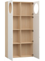 Children's Wide Bookcase with Front Arrangement Reli 4 - VOX