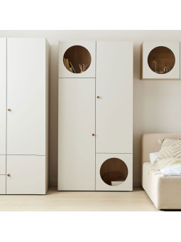 Children's Wide Bookcase with Front Arrangement Reli 5 - VOX