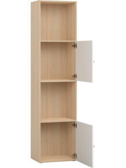 Libreria Stretta con Antine per Camerette Bambini Reli 2 - VOX