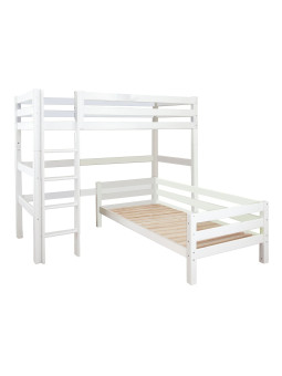 Children's Eco Luxury Bunk Bed Angle Combo - Hoppekids