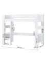 Children's Steens for Kids High Bed - Hoppekids
