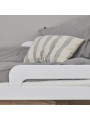 Toddler Bed 70x160 Blend in White Wood - Hoppekids - Hoppekids