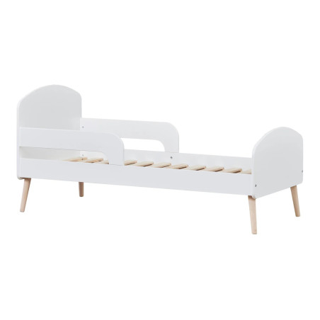 Toddler Bed 70x160 Blend in White Wood - Hoppekids - Hoppekids