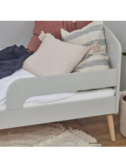 Lettino Junior 70x160 Blend in Legno Grigio - Hoppekids