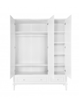 Children's 3-Door Wardrobe Bianka - Novelies