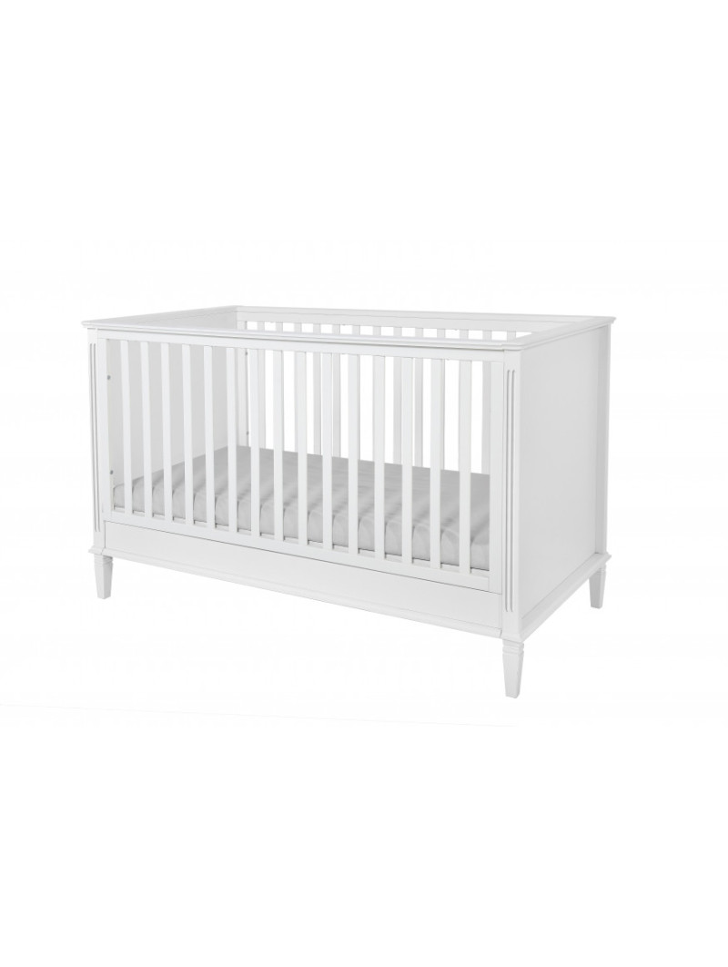 Culla Lettino 70x140 cm in Legno Bianka - Novelies
