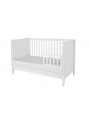 Culla Lettino 70x140 cm in Legno Bianka - Novelies