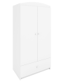 Children's 2-Door Wardrobe Babydreams white - Kocot Kids