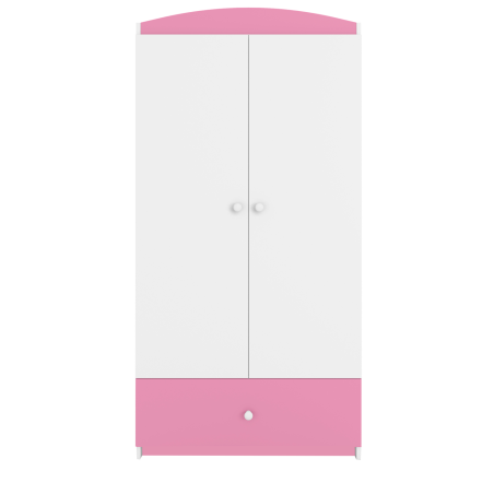 Armadio 2 ante per Bambini Babydreams rosa - Kocot Kids