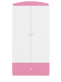 Armadio 2 ante per Bambini Babydreams rosa - Kocot Kids