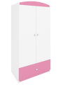 Armadio 2 ante per Bambini Babydreams rosa - Kocot Kids