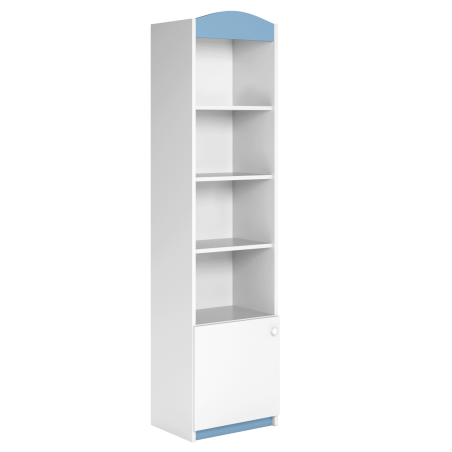 Children's Narrow Bookcase Babydreams light blue - Kocot Kids