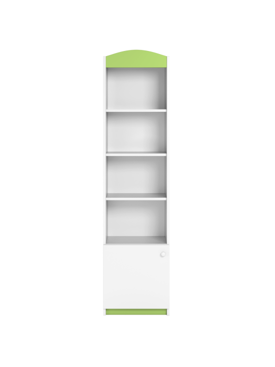 Children's Narrow Bookcase Babydreams green - Kocot Kids