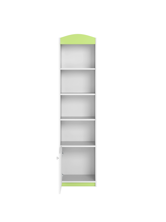 Children's Narrow Bookcase Babydreams green - Kocot Kids