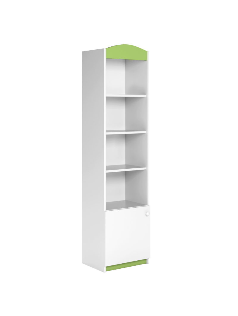 Children's Narrow Bookcase Babydreams green - Kocot Kids