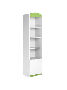 Children's Narrow Bookcase Babydreams green - Kocot Kids