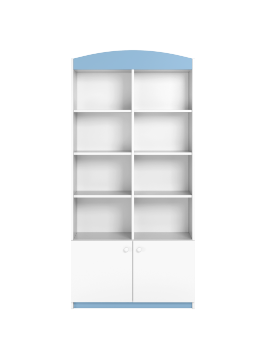 Libreria doppia per Bambini Babydreams azzurra - Kocot Kids