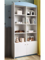 Children's Wide Bookcase Babydreams light blue - Kocot Kids