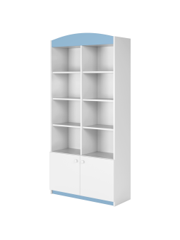 Libreria doppia per Bambini Babydreams azzurra - Kocot Kids
