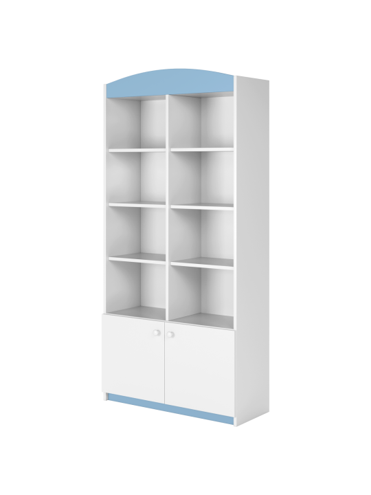 Libreria doppia per Bambini Babydreams azzurra - Kocot Kids